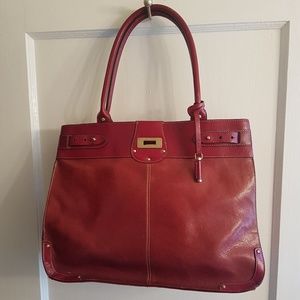 Red Liz Claiborne Shoulder Bag